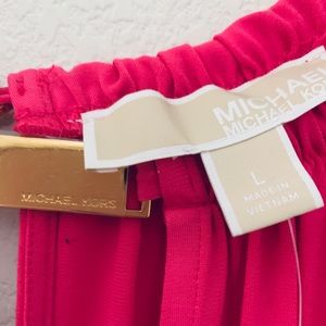 Michael Kors Pink Swing Halter Dress NWT